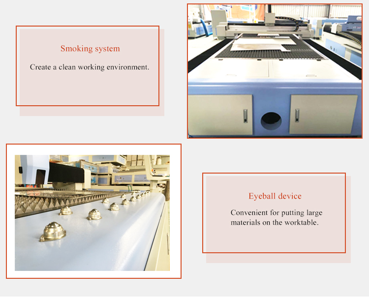 3015 Raycus 1000w / 1500w / 2000w vláknový laserový rezací stroj Najlepšia cena
