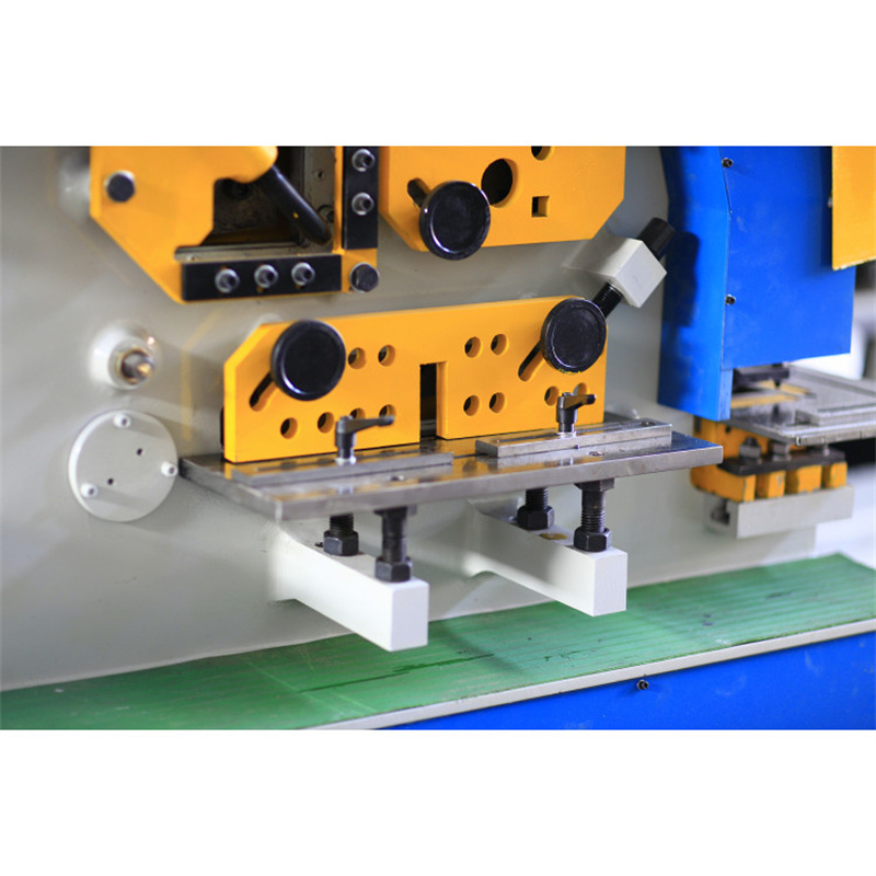 Malý CNC Q35y-16 40 tonový hydraulický kombinovaný dierovací stroj pre železiarne