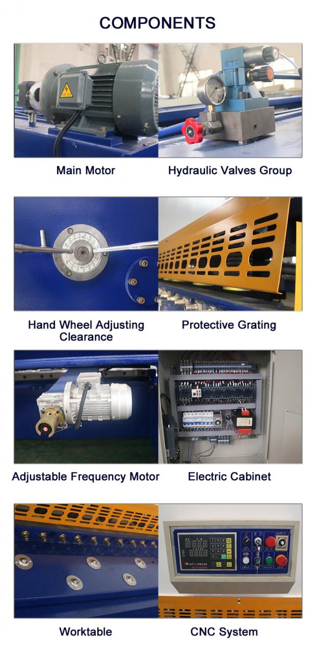 Cnc Nc Hydraulic Press Metal Guillotine Shear Machine For Carbon Stainless Steel Sheet CNC Nc Hydraulický lis na kovové gilotínové nožnice na uhlíkové plechy z nehrdzavejúcej ocele