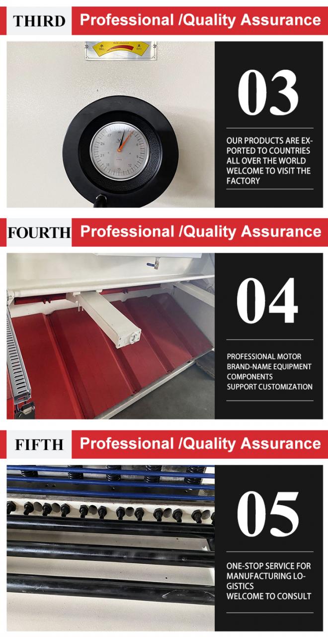 E21 8*2500 Hydraulic Cnc Guillotine Shearing Machine Steel Plate Sheet Metal Cutting E21 8*2500 Hydraulické CNC gilotínové nožnice Rezanie oceľového plechu