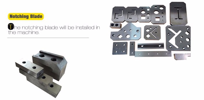 Multifunkčný hydraulický žehliaci stroj radu Q35y kombinovaný strihací a dierovací stroj